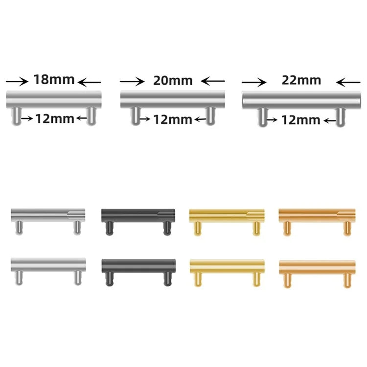 1 Pair Watch Strap Connector 18mm to 12mm Watch Band Metal Adapter
