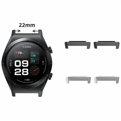 1 Pair For Xiaomi Watch H1 22mm Watch Strap Connector Metal Adapter