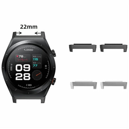 1 Pair For Xiaomi Watch H1 22mm Watch Strap Connector Metal Adapter