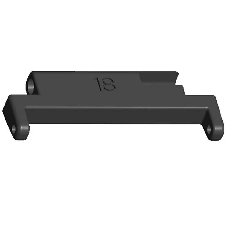 1 Pair Watch Strap Connector 18mm to 22mm Watch Band Metal Adapter