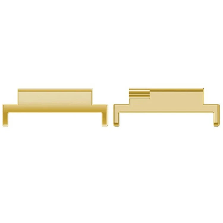 1 Pair Watch Strap Connector 18mm to 22mm Watch Band Metal Adapter