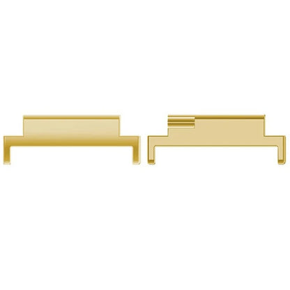 1 Pair Watch Strap Connector 18mm to 22mm Watch Band Metal Adapter