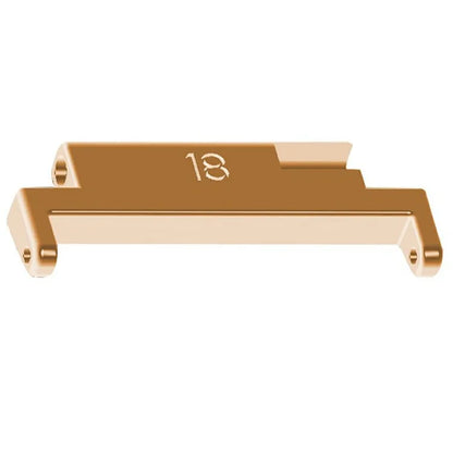 1 Pair Watch Strap Connector 18mm to 22mm Watch Band Metal Adapter