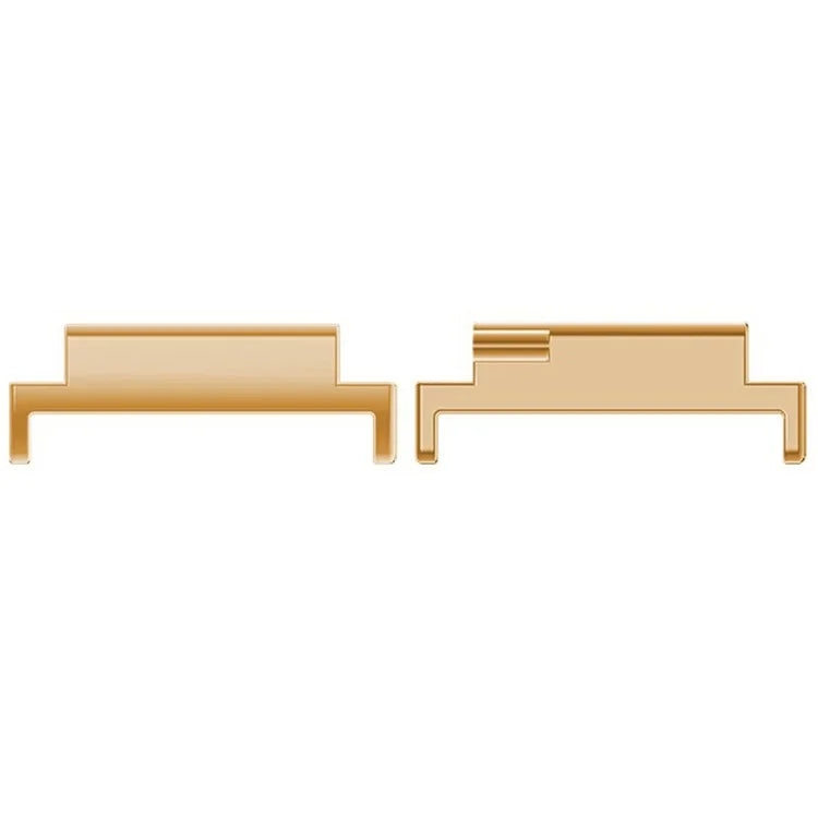 1 Pair Watch Strap Connector 18mm to 22mm Watch Band Metal Adapter