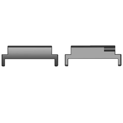 1 Pair Watch Strap Connector 20mm to 22mm Watch Band Metal Adapter