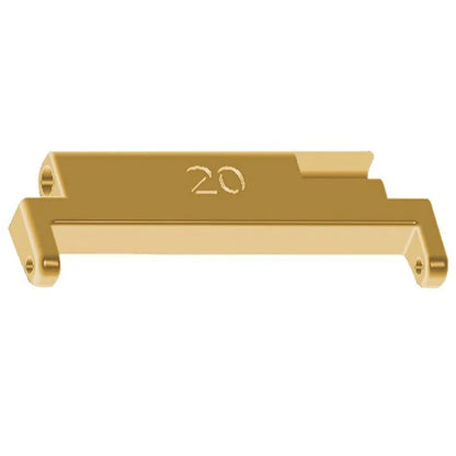 1 Pair Watch Strap Connector 20mm to 22mm Watch Band Metal Adapter