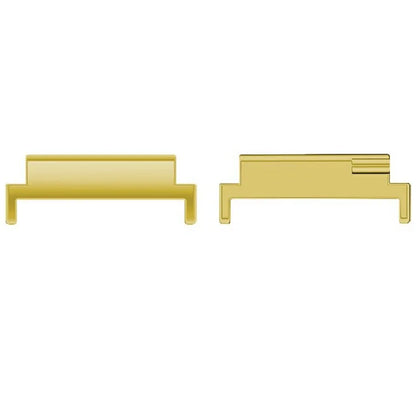 1 Pair Watch Strap Connector 20mm to 22mm Watch Band Metal Adapter