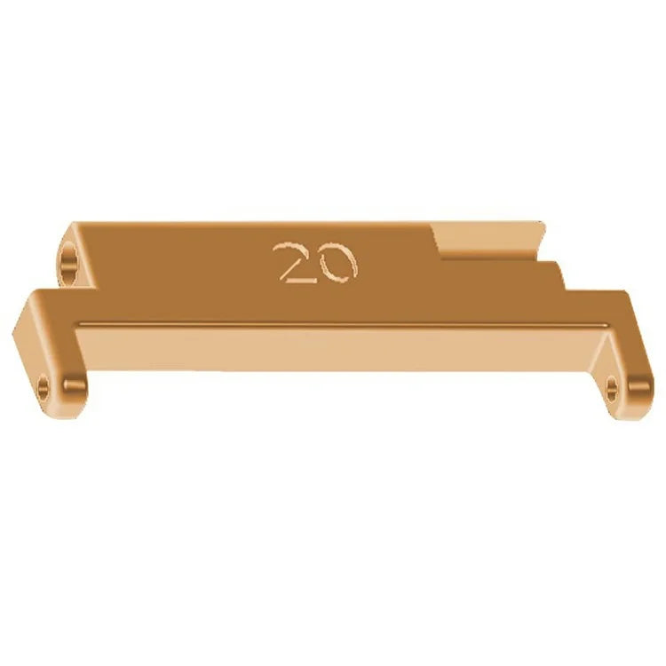 1 Pair Watch Strap Connector 20mm to 22mm Watch Band Metal Adapter