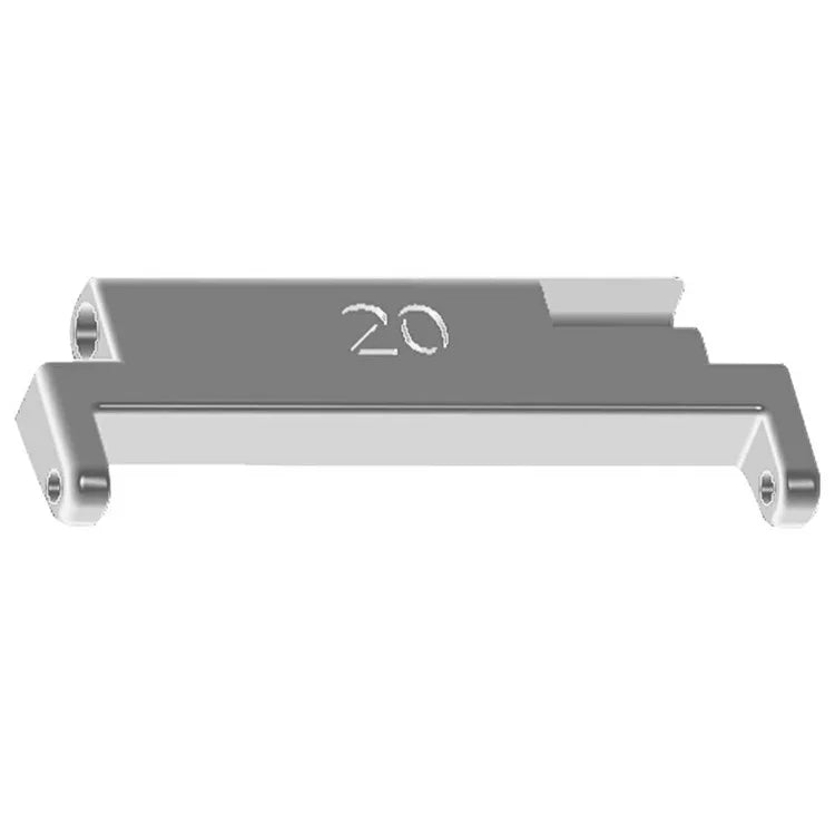 1 Pair Watch Strap Connector 20mm to 22mm Watch Band Metal Adapter