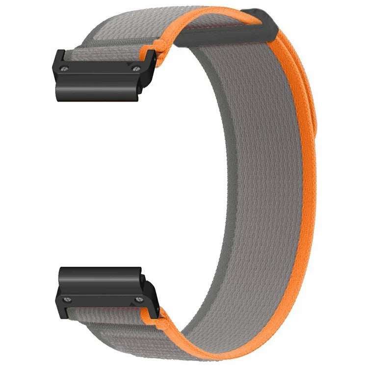 Watch Band for Garmin Fenix 7 / 6 / 5 Replacement Nylon Adjustable Loop Fastener Strap