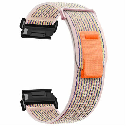 Watch Band for Garmin Fenix 7 / 6 / 5 Replacement Nylon Adjustable Loop Fastener Strap