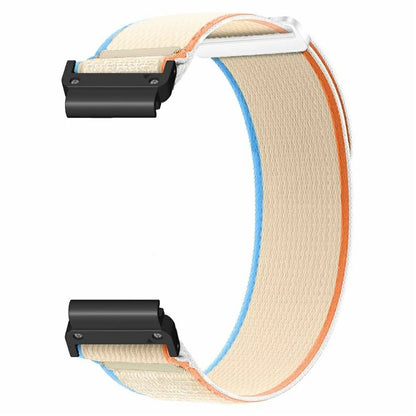 Watch Band for Garmin Fenix 7 / 6 / 5 Replacement Nylon Adjustable Loop Fastener Strap