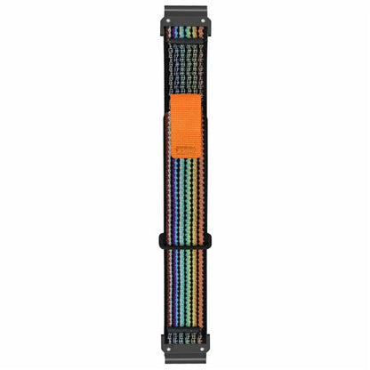 Watch Band for Garmin Fenix 7X / 6X / 5X Replacement Nylon Adjustable Loop Fastener Strap