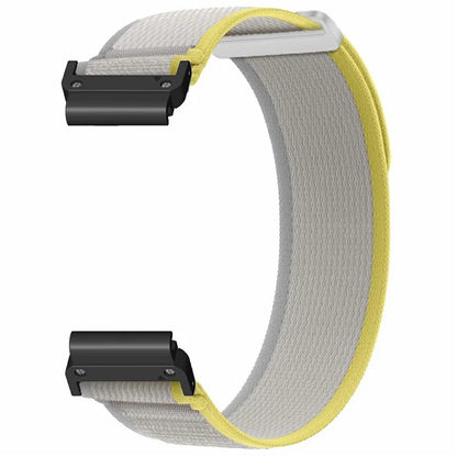 Watch Band for Garmin Fenix 7X / 6X / 5X Replacement Nylon Adjustable Loop Fastener Strap