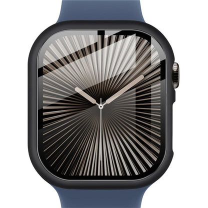 IMAK For Apple Watch Series 10 42mm Case Full Protection Integrate Watch PC Cover with Tempered Glass Film