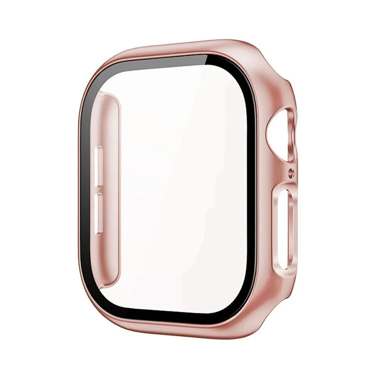 IMAK For Apple Watch Series 10 42mm Case Full Protection Integrate Watch PC Cover with Tempered Glass Film