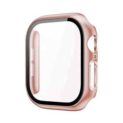 IMAK For Apple Watch Series 10 42mm Case Full Protection Integrate Watch PC Cover with Tempered Glass Film