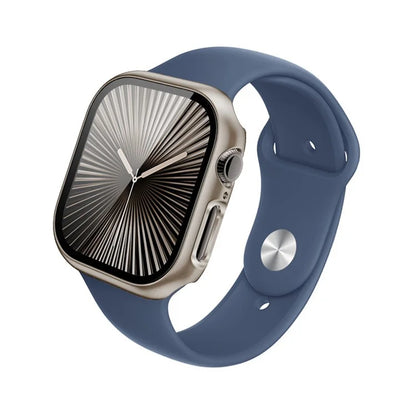 IMAK For Apple Watch Series 10 42mm Case Full Protection Integrate Watch PC Cover with Tempered Glass Film