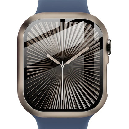 IMAK For Apple Watch Series 10 42mm Case Full Protection Integrate Watch PC Cover with Tempered Glass Film