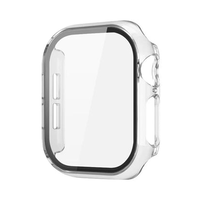 IMAK For Apple Watch Series 10 42mm Case Full Protection Integrate Watch PC Cover with Tempered Glass Film