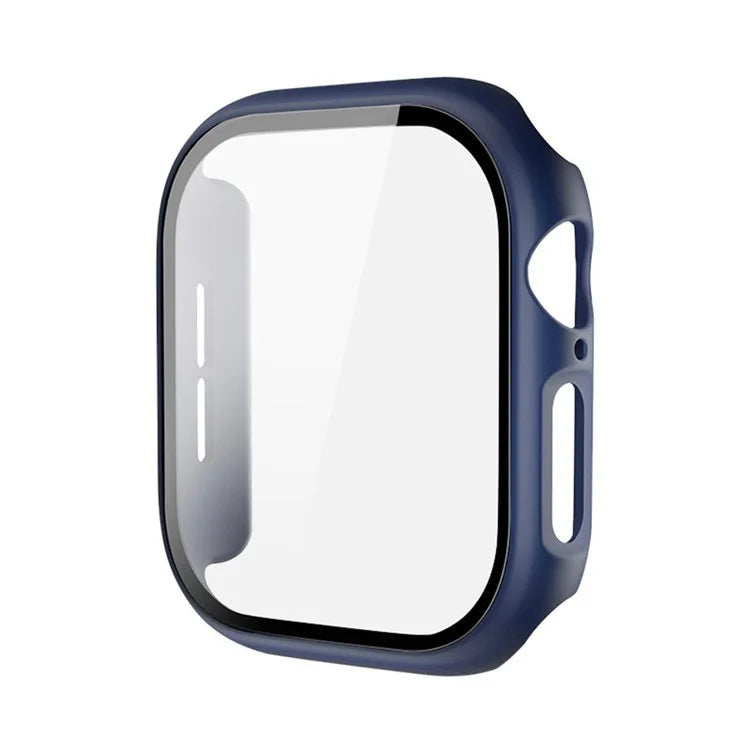 IMAK For Apple Watch Series 10 42mm Case Full Protection Integrate Watch PC Cover with Tempered Glass Film