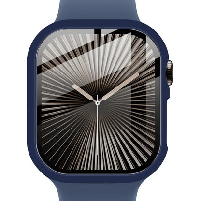 IMAK For Apple Watch Series 10 42mm Case Full Protection Integrate Watch PC Cover with Tempered Glass Film