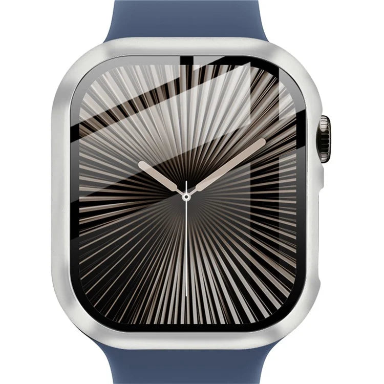 IMAK For Apple Watch Series 10 42mm Case Full Protection Integrate Watch PC Cover with Tempered Glass Film