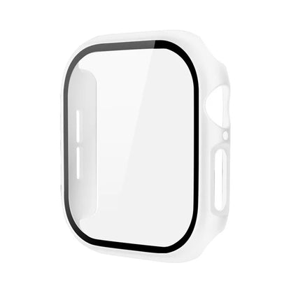IMAK For Apple Watch Series 10 46mm Case Full Protection Integrate Watch PC Cover with Tempered Glass Film