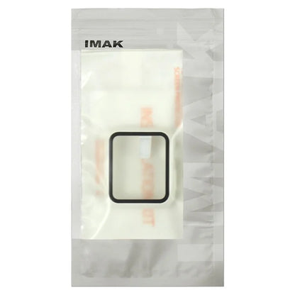 IMAK For Apple Watch Series 10 46mm Case Full Protection Integrate Watch PC Cover with Tempered Glass Film