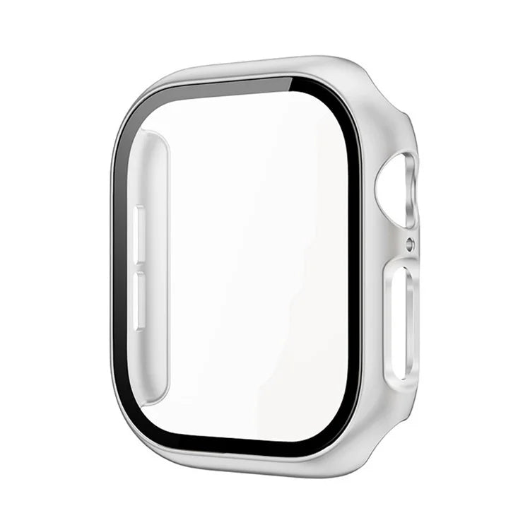 IMAK For Apple Watch Series 10 46mm Case Full Protection Integrate Watch PC Cover with Tempered Glass Film