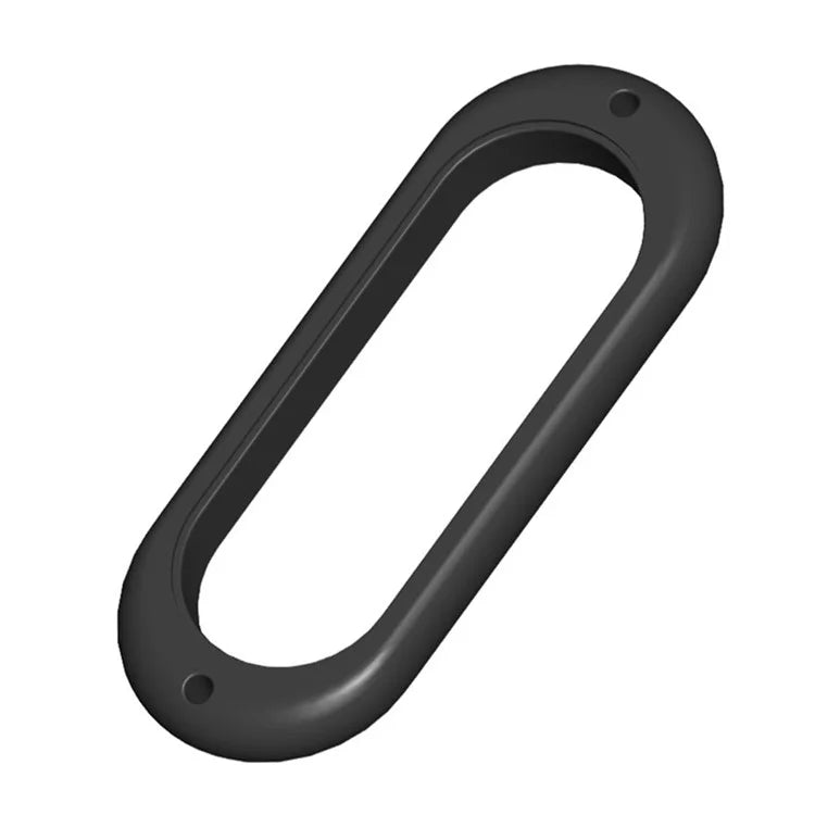 For Xiaomi Mi Band 7 / Band 6 / Band 5 Protective Case Dual Holes DIY Silicone Cover with Necklace Rope