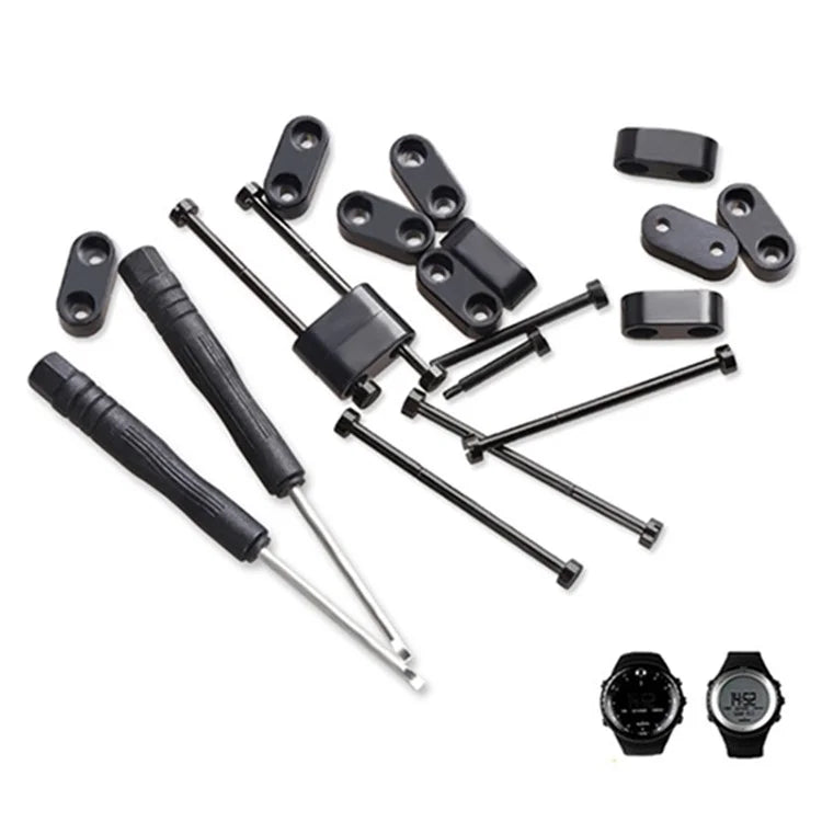 For Suunto Core 24mm Watch Bands Adapter Kit Stainless Steel Lugs Connector Accessories