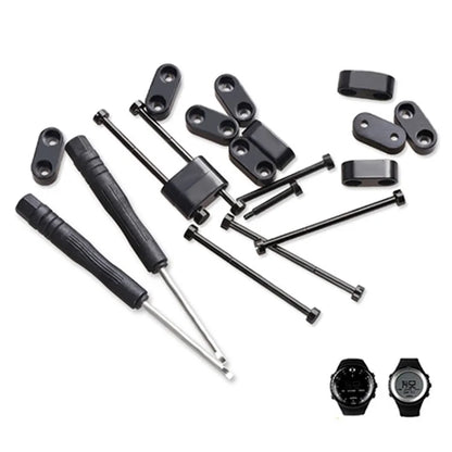 For Suunto Core 24mm Watch Bands Adapter Kit Stainless Steel Lugs Connector Accessories