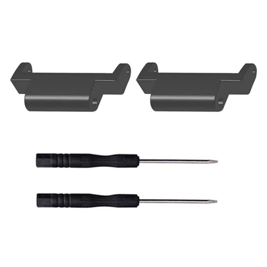 1 Pair For Garmin Forerunner 220 / 230 / 235 / 735XT / 620 / 630 Watch Band Adapter Zinc Alloy Connector Replacement Kit