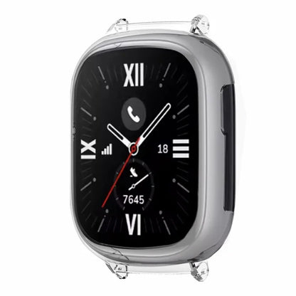 For Honor Watch 4 Bumper Frame Case Hard PC Watch Protective Cover with 20mm Adapter Connector
