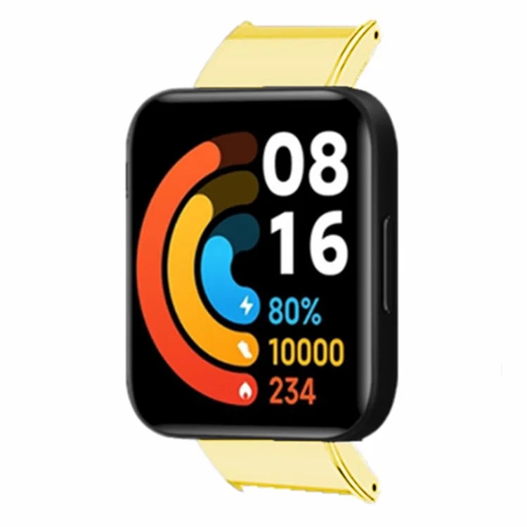 1 Pair for Xiaomi Redmi Watch 2 / Watch 2 Lite Connection Adapter 18mm Alloy Watch Strap Connector