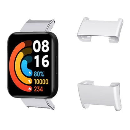 1 Pair for Xiaomi Redmi Watch 2 / Watch 2 Lite Connection Adapter 18mm Alloy Watch Strap Connector