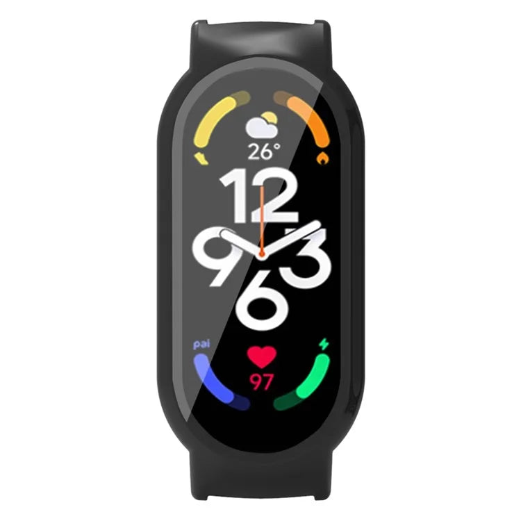 For Xiaomi Mi Band 7 / Band 7 NFC Watch Case Cover with Tempered Glass Screen Protector