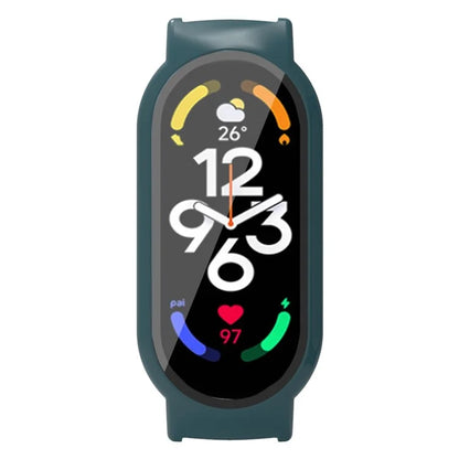 For Xiaomi Mi Band 7 / Band 7 NFC Watch Case Cover with Tempered Glass Screen Protector
