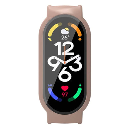 For Xiaomi Mi Band 7 / Band 7 NFC Watch Case Cover with Tempered Glass Screen Protector