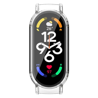 For Xiaomi Mi Band 7 / Band 7 NFC Watch Case Cover with Tempered Glass Screen Protector