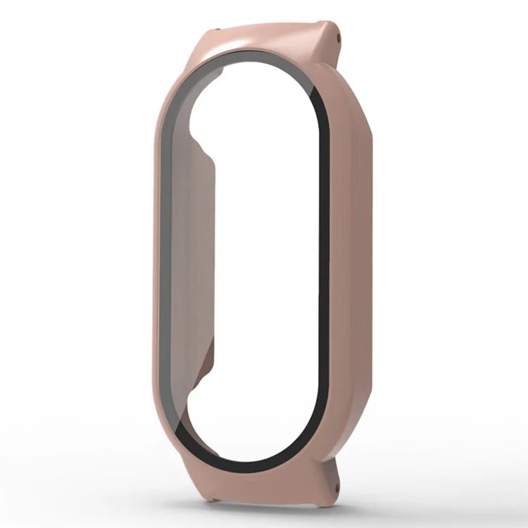For Xiaomi Smart Band 8 / Smart Band 8 NFC Hard PC Case with Tempered Glass Screen Protector
