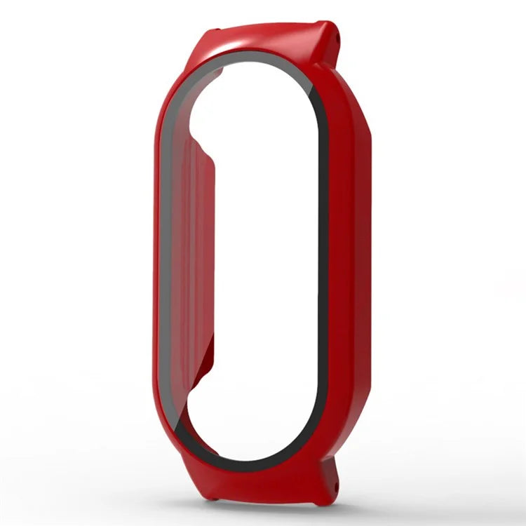 For Xiaomi Smart Band 8 / Smart Band 8 NFC Hard PC Case with Tempered Glass Screen Protector