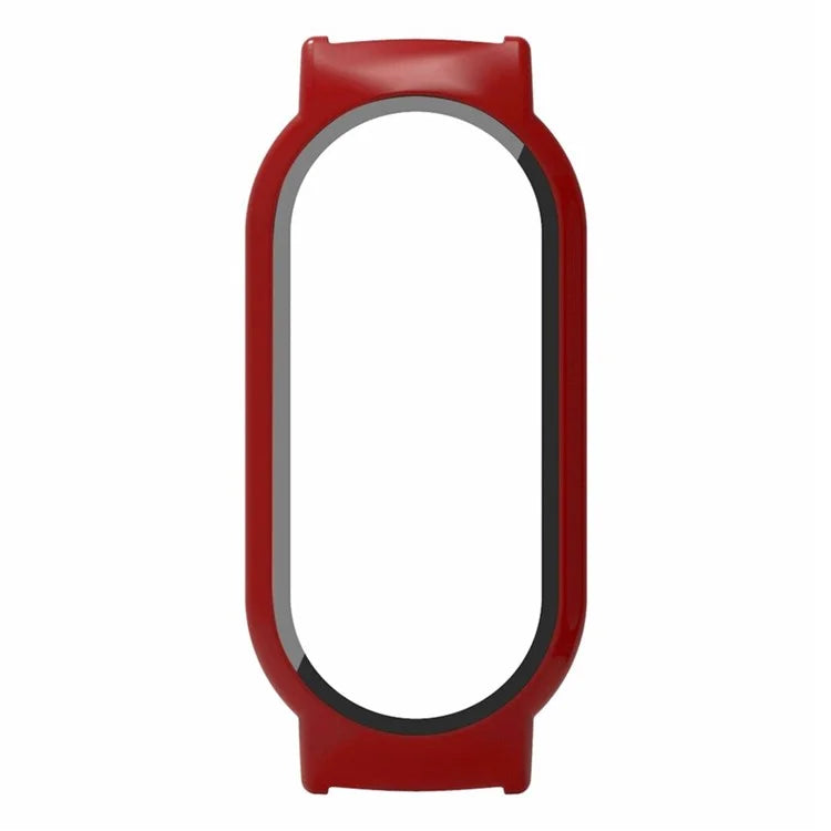 For Xiaomi Smart Band 8 / Smart Band 8 NFC Hard PC Case with Tempered Glass Screen Protector