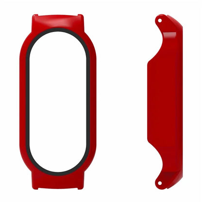 For Xiaomi Smart Band 8 / Smart Band 8 NFC Hard PC Case with Tempered Glass Screen Protector