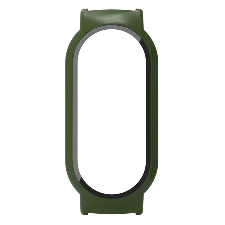 For Xiaomi Smart Band 8 / Smart Band 8 NFC Hard PC Case with Tempered Glass Screen Protector