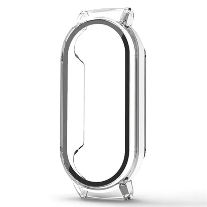 For Xiaomi Smart Band 8 / Smart Band 8 NFC Hard PC Case with Tempered Glass Screen Protector
