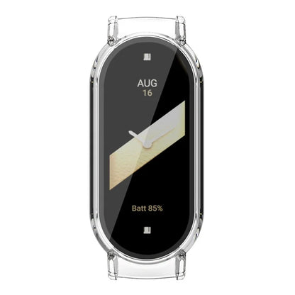 For Xiaomi Smart Band 8 / Smart Band 8 NFC Hard PC Case with Tempered Glass Screen Protector