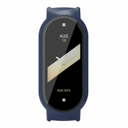 For Xiaomi Smart Band 8 / Smart Band 8 NFC Hard PC Case with Tempered Glass Screen Protector