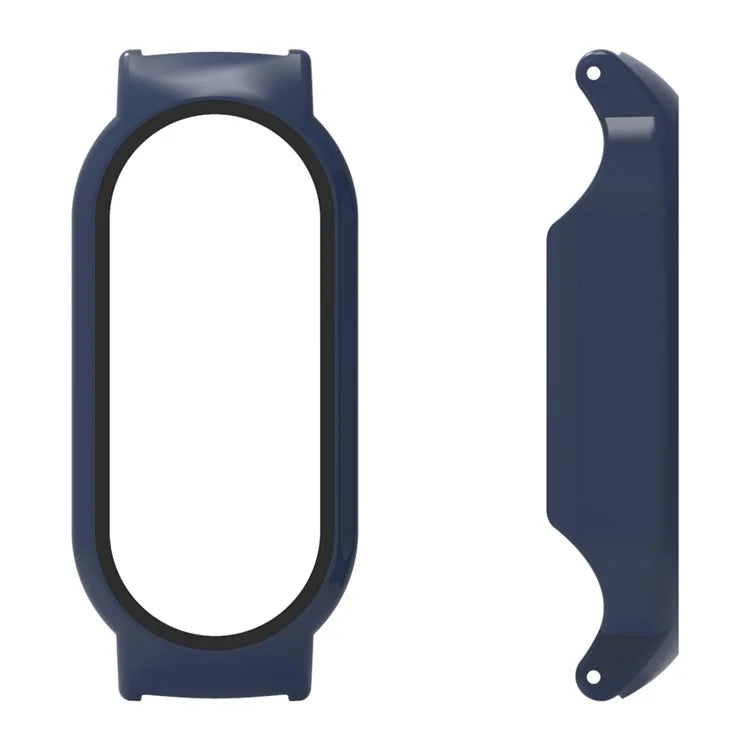 For Xiaomi Smart Band 8 / Smart Band 8 NFC Hard PC Case with Tempered Glass Screen Protector